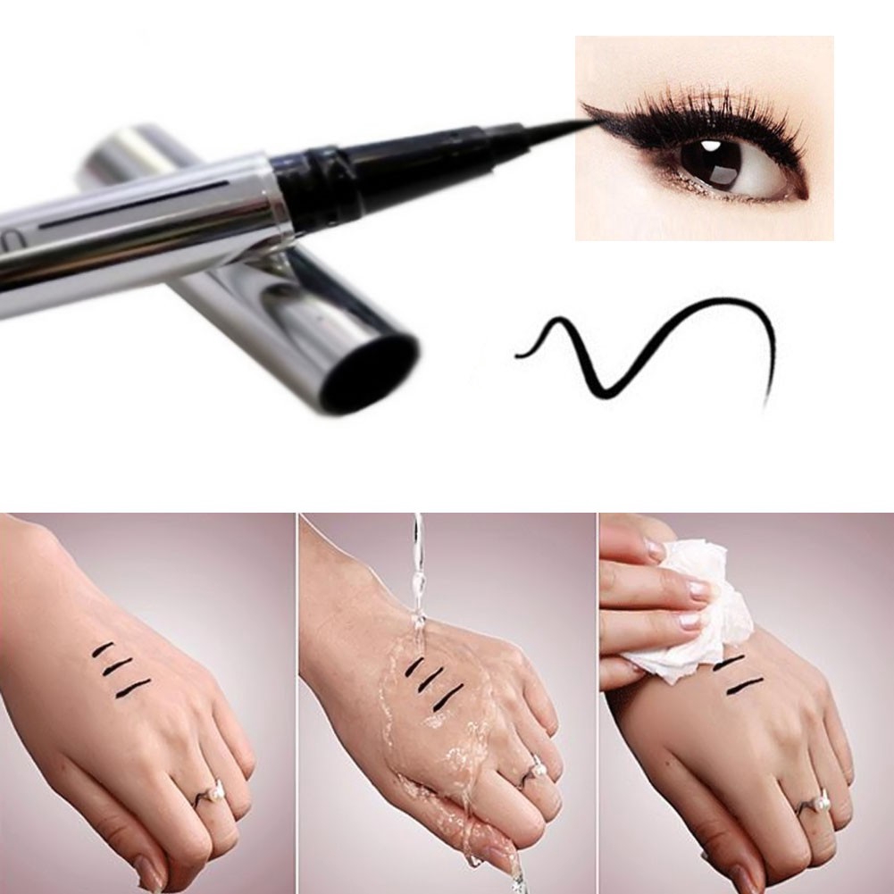 Bút Kẻ Mắt Yanqina Dạng Lỏng Màu Đen Không Thấm Nước