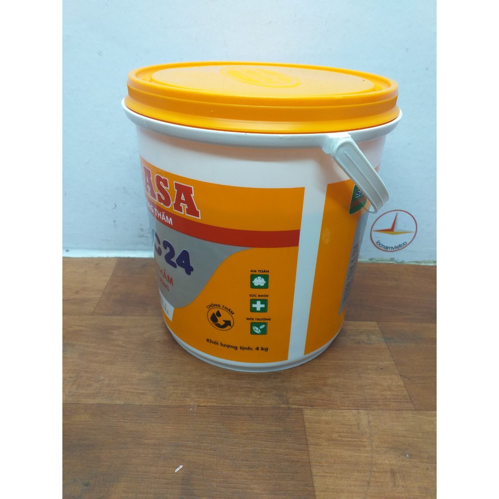 Vật liệu chống thấm sàn và tường Donasa Intec 24 _ Thùng 4kg