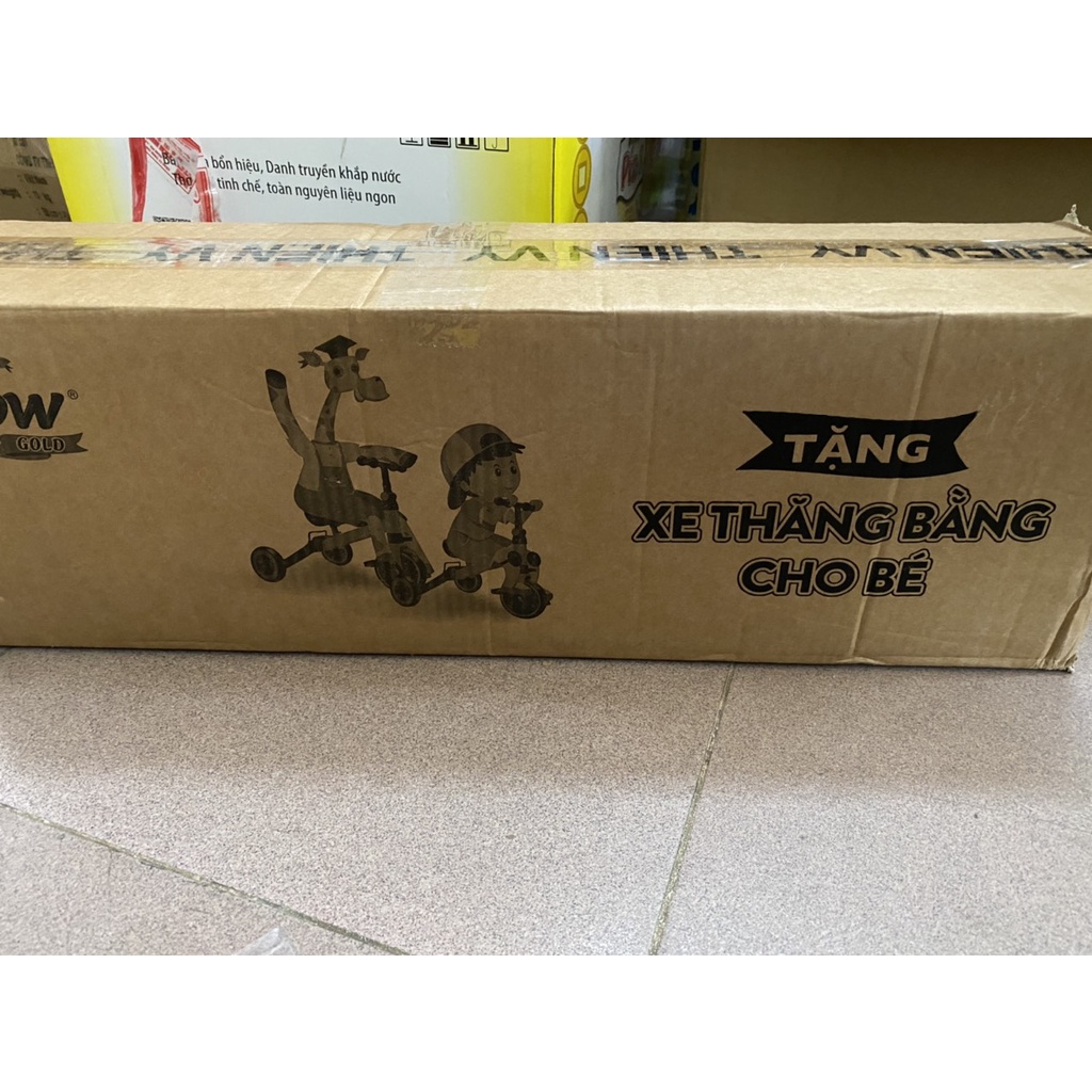 XE THĂNG BẰNG CHO BÉ QUÀ TẶNG SỮA GROW