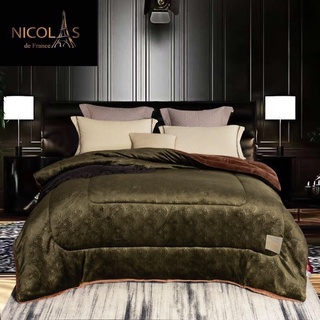 chăn lông cừu pháp nicolas cao cấp
