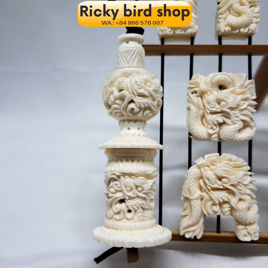 Phụ kiện lồng chim Puteh - Thiết kế Dragon (Special)