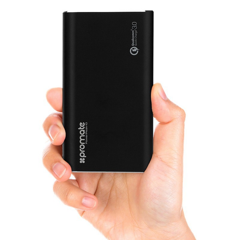 PIN SẠC DỰ PHÒNG PROMATE POWERPEAK-10 10000MAH Sạc Nhanh QC3.0