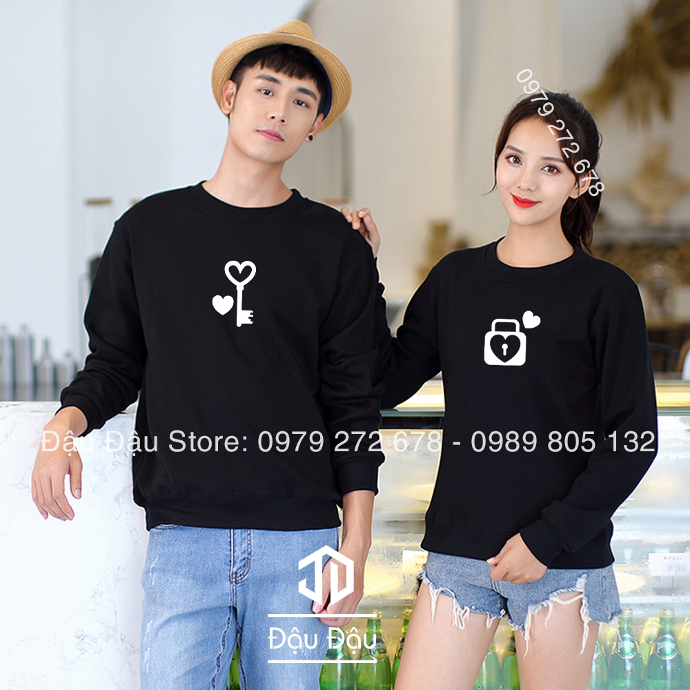 ÁO NỈ THU ĐÔNG CỰC CHẤT CHO CẶP ĐÔI HẸN HÒ BÊN NHAU