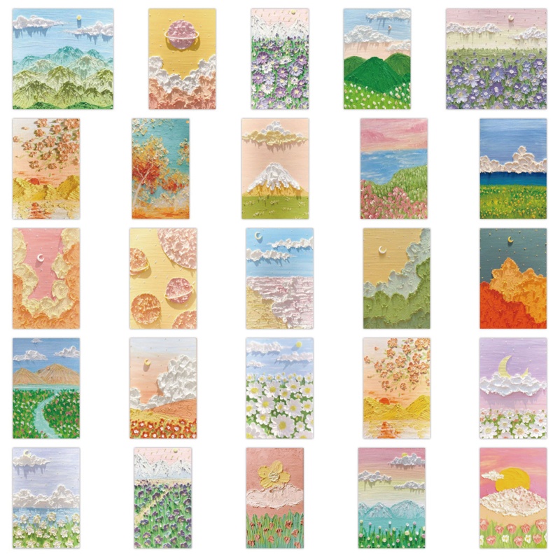 Bộ 50 Miếng Dán Trang Trí Tường Graffiti Chống Thấm Nước DIY