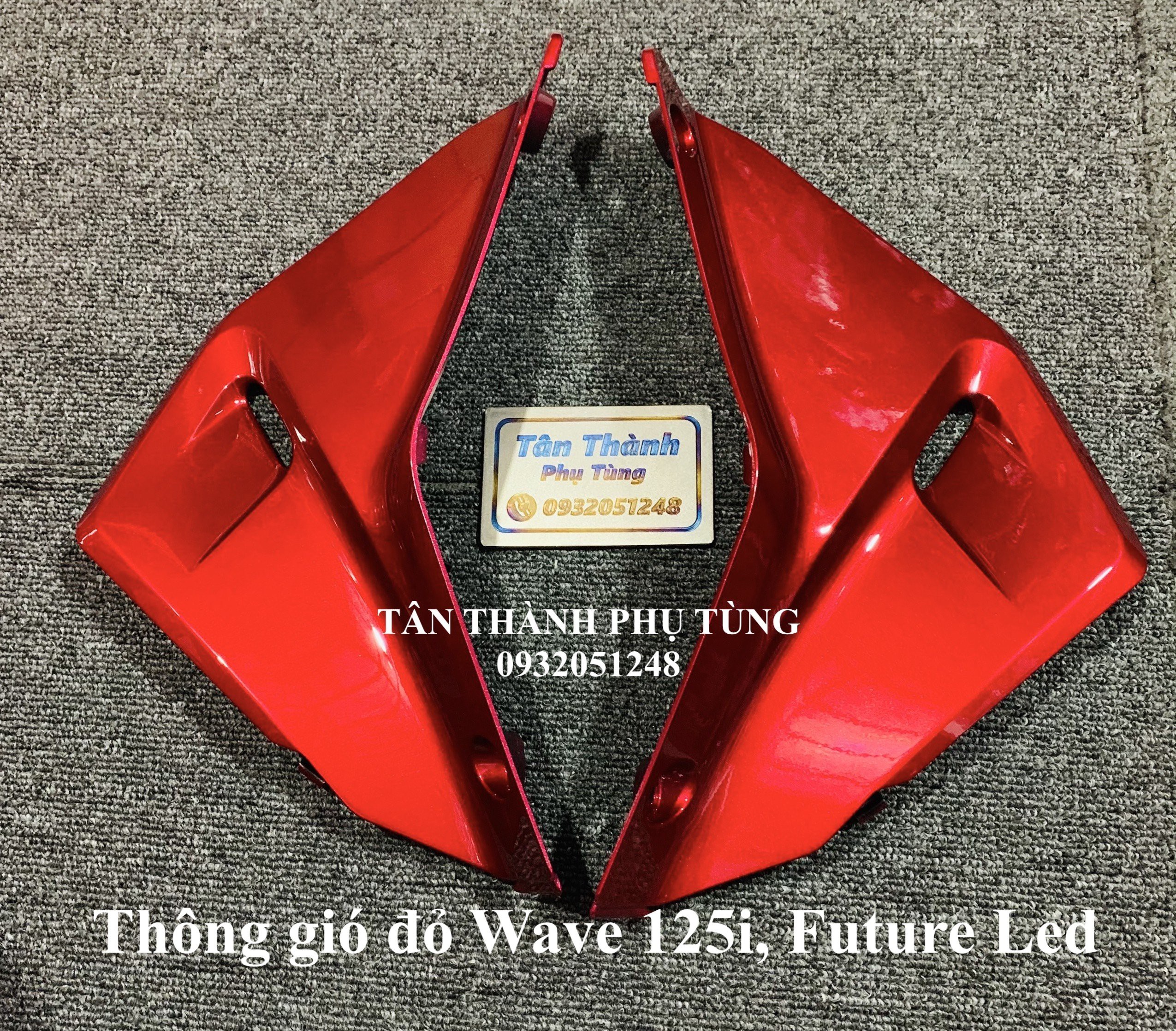 Thông gió đỏ, nhám đỏ Wave 125i, Future Led chính hãng Thailand Tân Thành PT