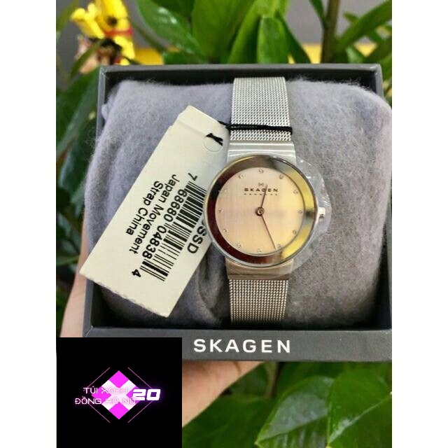 Đồng Hồ Skagen Nữ SK 358SGGD/ SK 358SSSD