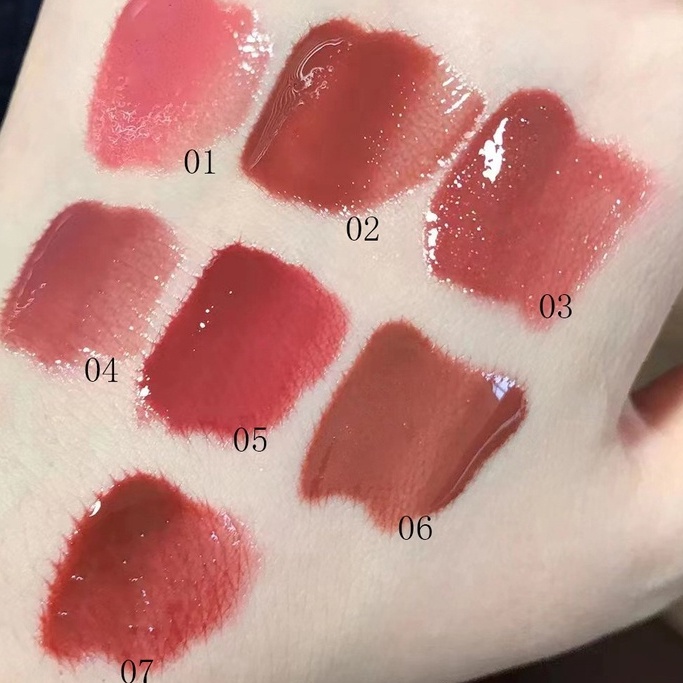 Son kem bóng con nhím con nhỏ CAPPUVINI Water Light Sweet Ripple Lip Gloss Air