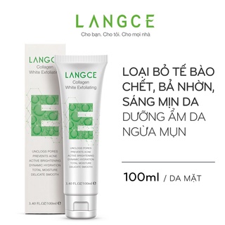 TẨY TẾ BÀO CHẾT COLLAGEN TRẮNG DA CẤP ẨM NGỪA MỤN LANGCE
