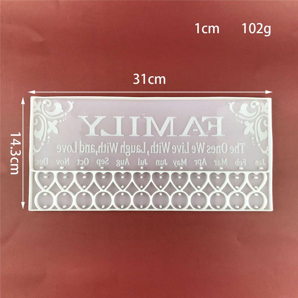 Khuôn Silicone Làm Mặt Dây Chuyền Bằng Epoxy UV
