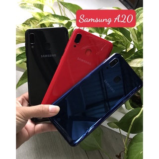 Bộ vỏ + sườn samsung a20 zin hàng cao cấp