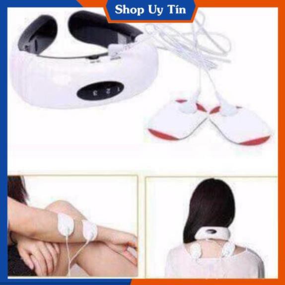 Máy Massage Cổ Vai Gáy 3D Trị Liệu Cao Cấp