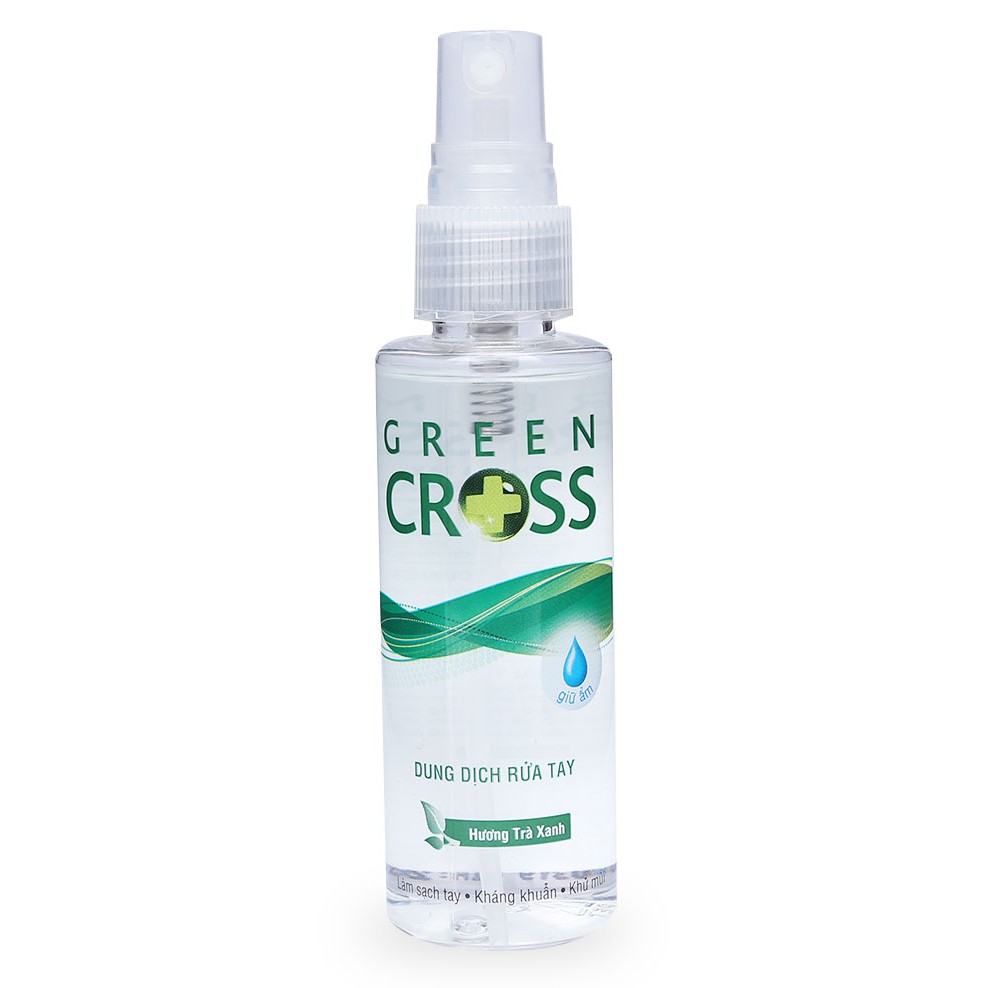 Nước Rửa Tay Khô Green Cross 70ml/100ml/250ml (Hàng Sẵn)