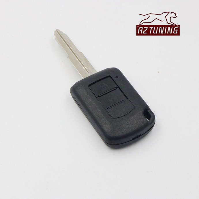 Vỏ chìa khóa remote Mitsubishi Xpander 2 nút (chìa thẳng)