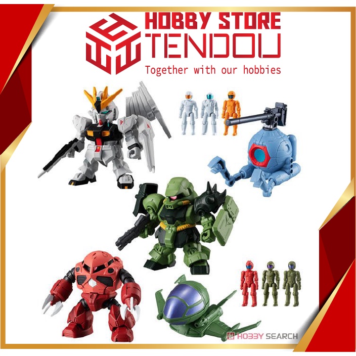 Bộ Sưu Tập Mô Hình Mobile Suit Gundam Micro Wars Vol 3