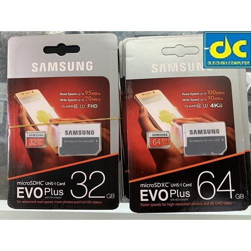 Thẻ nhớ micro SD hiệu Samsung với dung lượng 32GB/64G/ | BigBuy360 - bigbuy360.vn