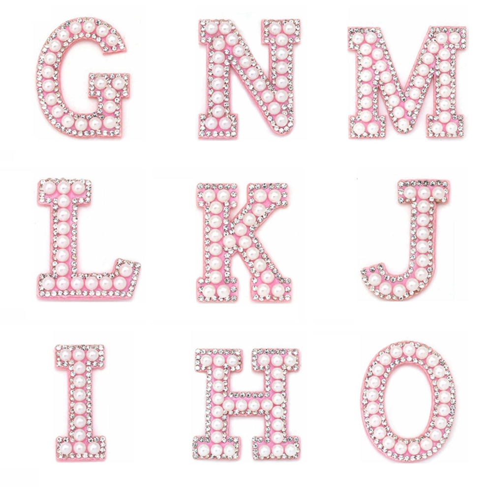 Miếng Dán Trang Trí Quần Áo Hình Chữ Cái | BigBuy360 - bigbuy360.vn