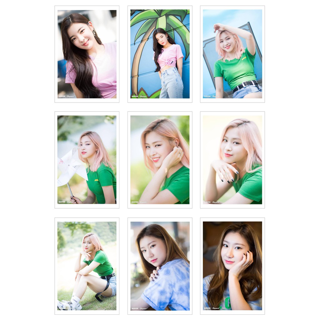 Lomo Card Ảnh ITZY - IT'Z ICY by Naver x Dispatch ( 36 ảnh)