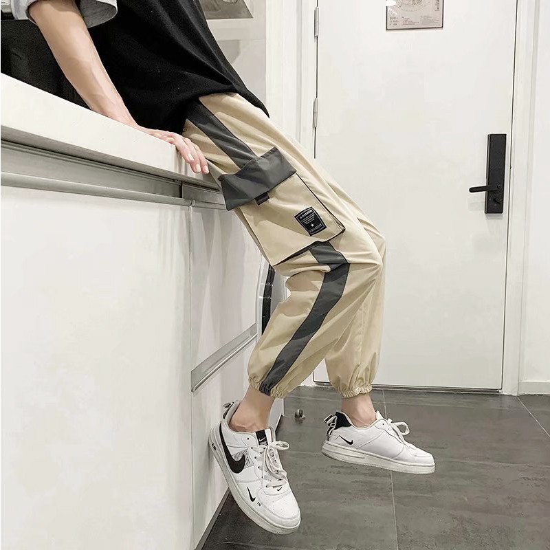 Quần jogger ống rộng phong cách Hàn Quốc size M-5XL thời trang cho nam | BigBuy360 - bigbuy360.vn
