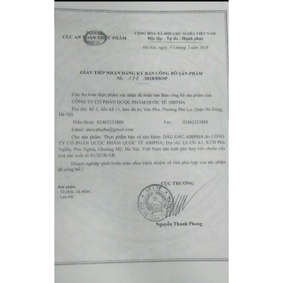 Dầu gấc DHA omega đẹp da chống lão hóa, nhức mắt ,mỏi mắt | BigBuy360 - bigbuy360.vn