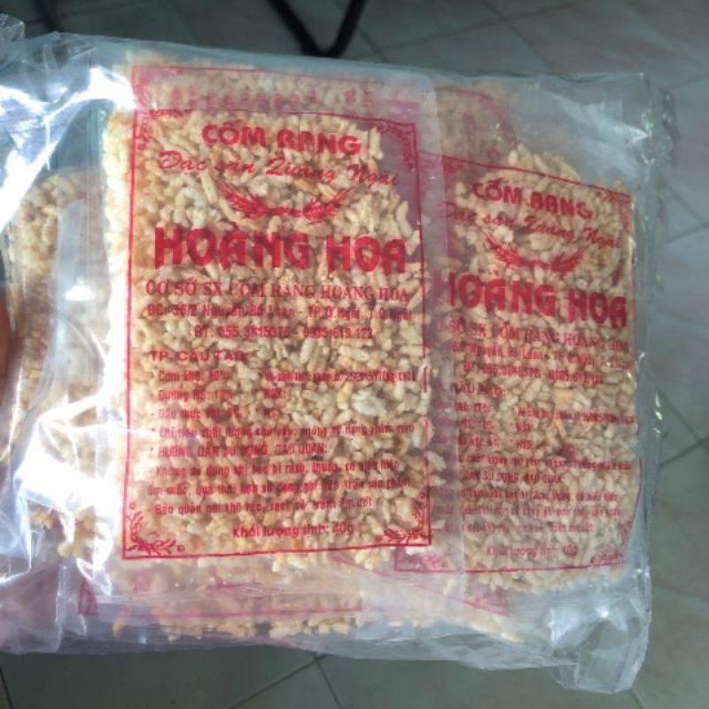 Cơm rang cốm rang - Đặc sản quảng ngãi