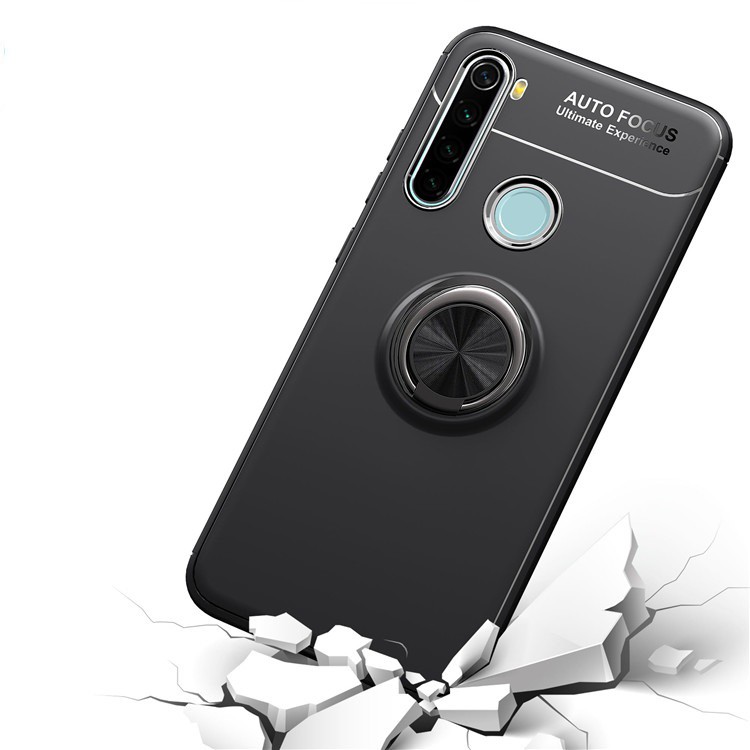 Ốp Lưng AUTO FOCUS XIAOMI REDMI NOTE 8 Cao Su Bracket Iring