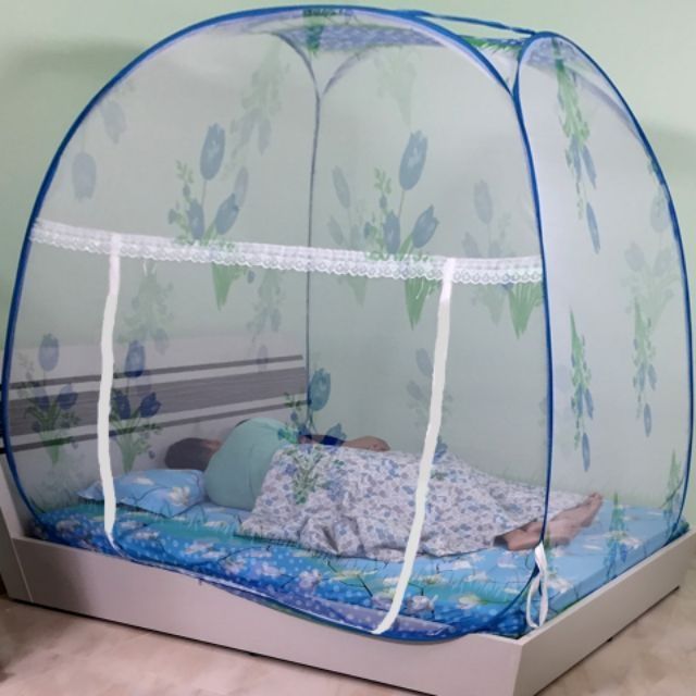 Combo 4 màn chụp đỉnh rộng mùng gấp gọn size 1.8x2m cao cấp