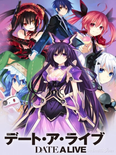 Poster date a live khổ a4 có đề can dán