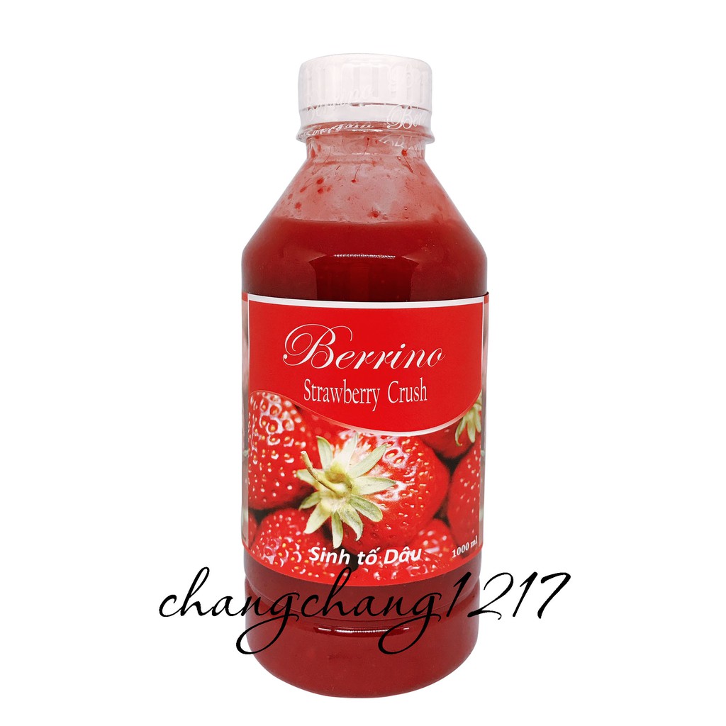 Sinh Tố Berino Dâu Chai 1 Lít