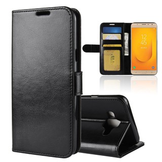Bao da trơn trang nhã cho Samsung Galaxy J7 Duo