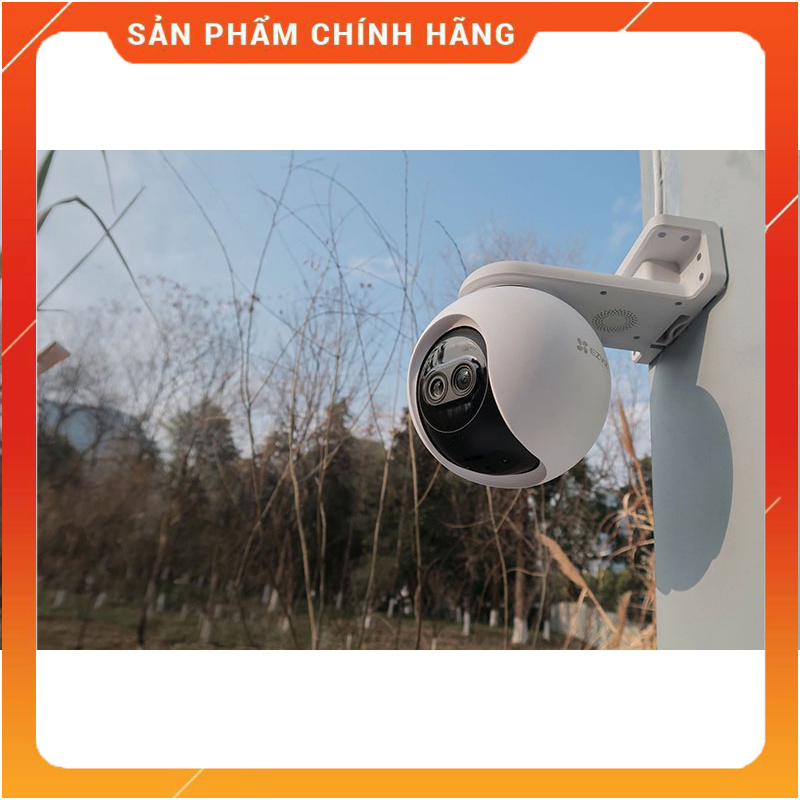 Camera wifi không dây tích hợp AI Ezviz C8PF 2MP - Ống kính kép - Đàm thoại 2 chiều - Xoay 360 độ - Hàng chính hãng