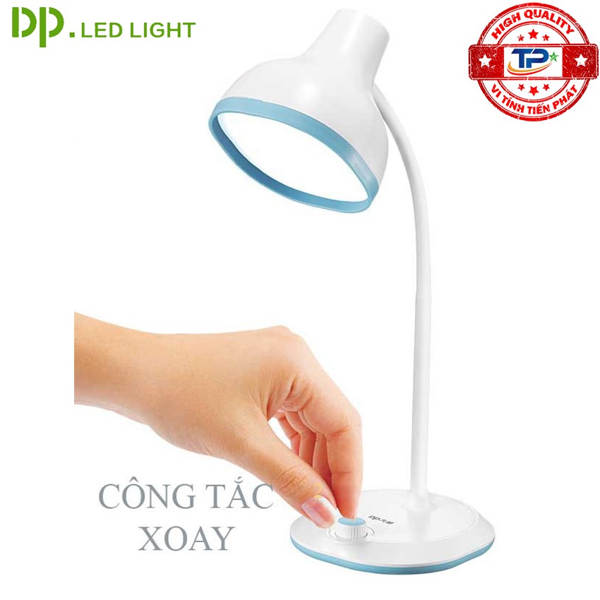 Đèn LED Để Bàn Có Sạc Tích Điện DP-X003 ánh sáng bảo vệ mắt, chống cận, tiện dụng rất thời trang với 42 bóng Led nhỏ