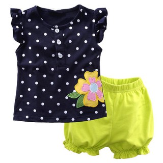 (xả) (thanh lý)Bộ bé gái cực xinh, có 2 màu (Sz: 80-100)