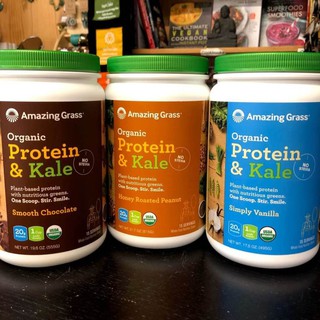 Bột Amazing Grass Protein & Kale - Bột Rau Củ Hữu Cơ