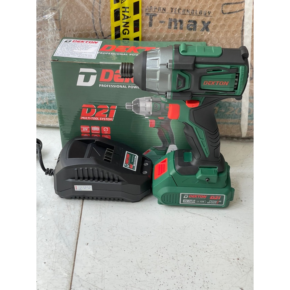 Máy chuyên vít Dketon D21-CV280N, lực siết 280NM