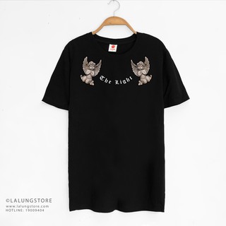 Áo phông cotton unisex hoạ the light 1305