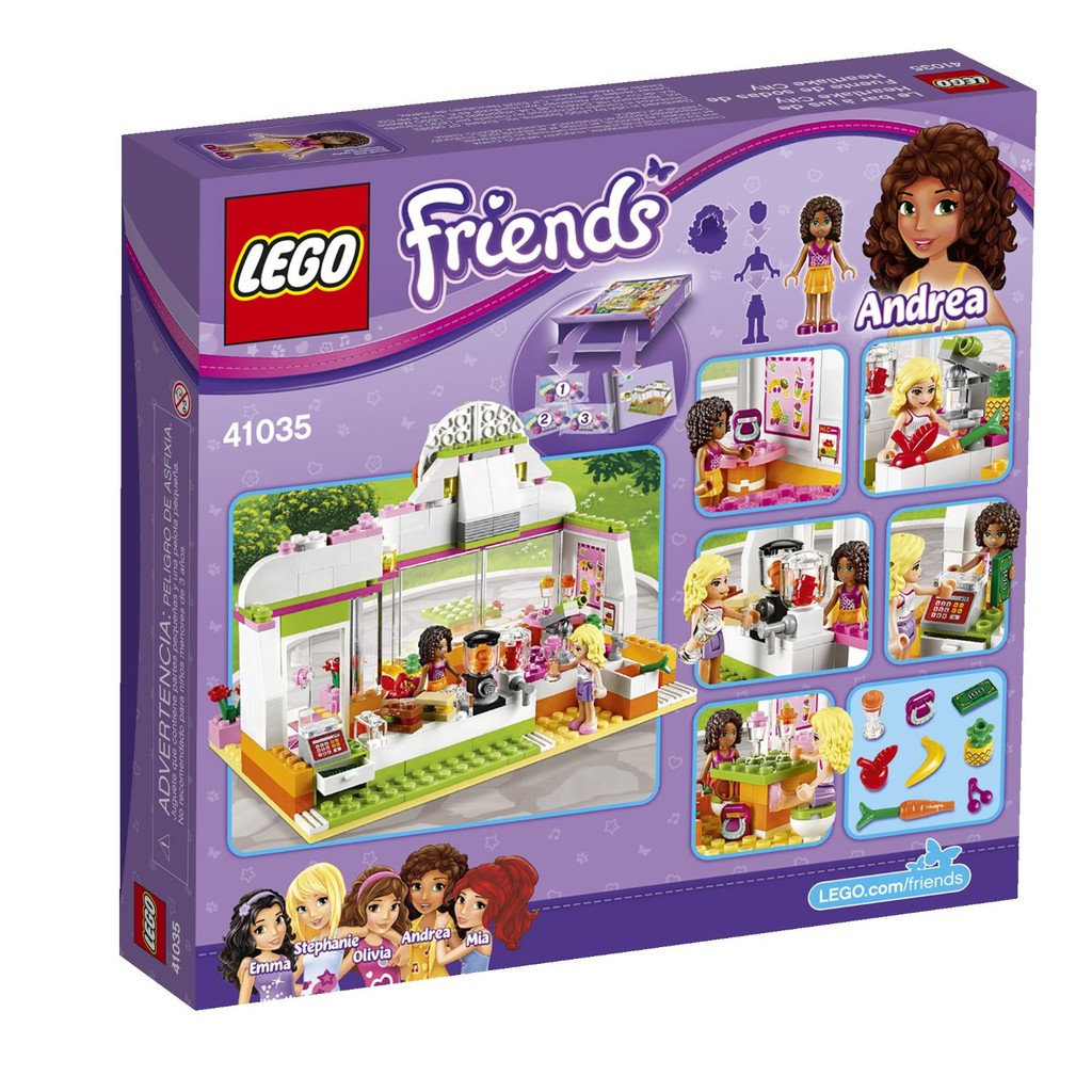 LEGO Friends - 41035 - Cửa Hàng Nước Trái Cây - Heartlake Juice Bar