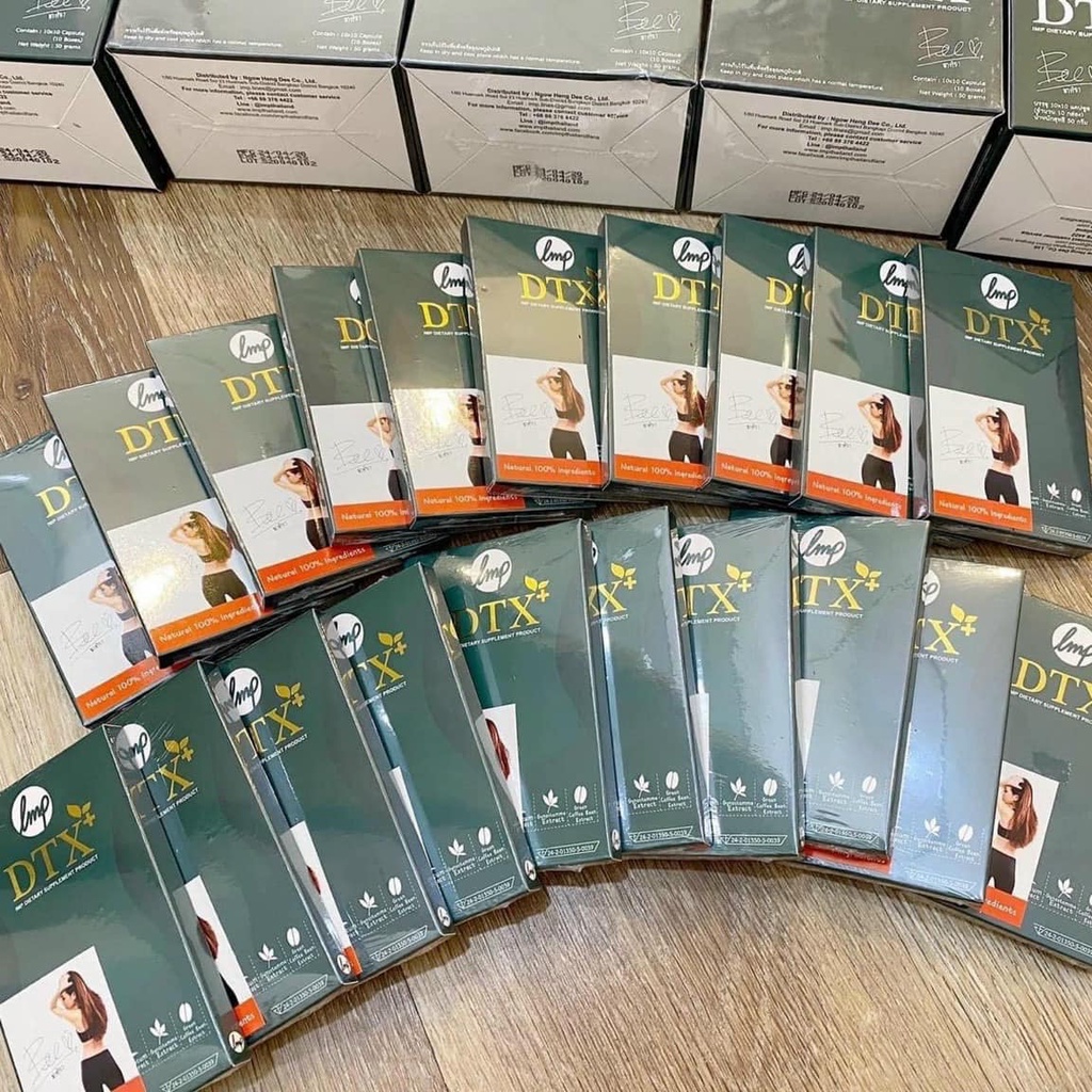 DTX Plus - Viên uống hỗ trợ kiểm soát cân nặng - Full hộp 10 vĩ 100 viên