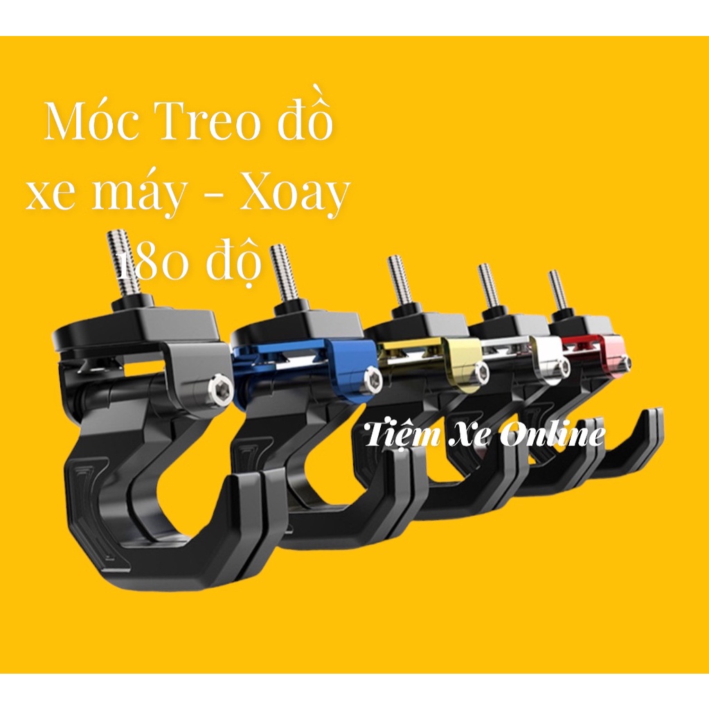 Móc Treo Đồ 180 Độ 2 In 1