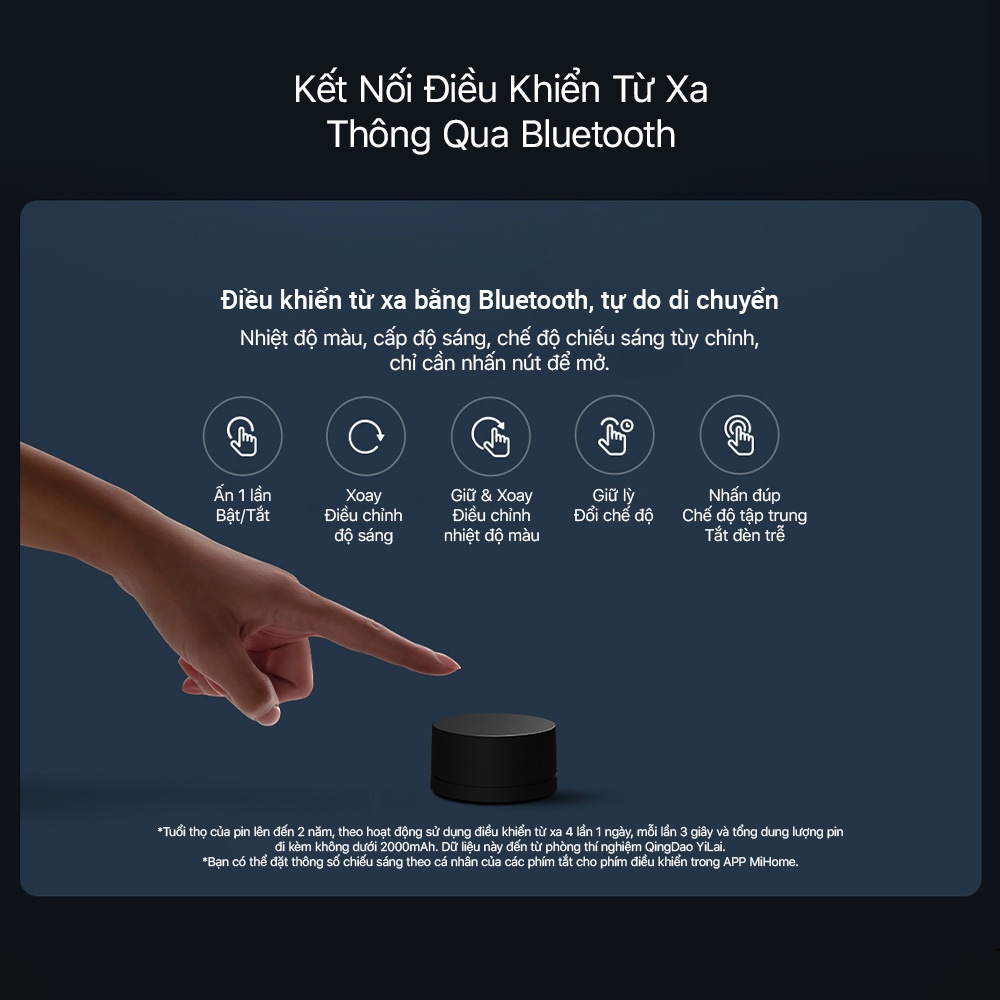 Đèn treo màn hình Xiaomi MIJIA bảo vệ mắt, điều khiển từ xa - ĐÈN MÁY TÍNH
