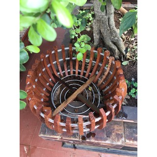 Chậu bí Fi 30 gỗ Căm xe