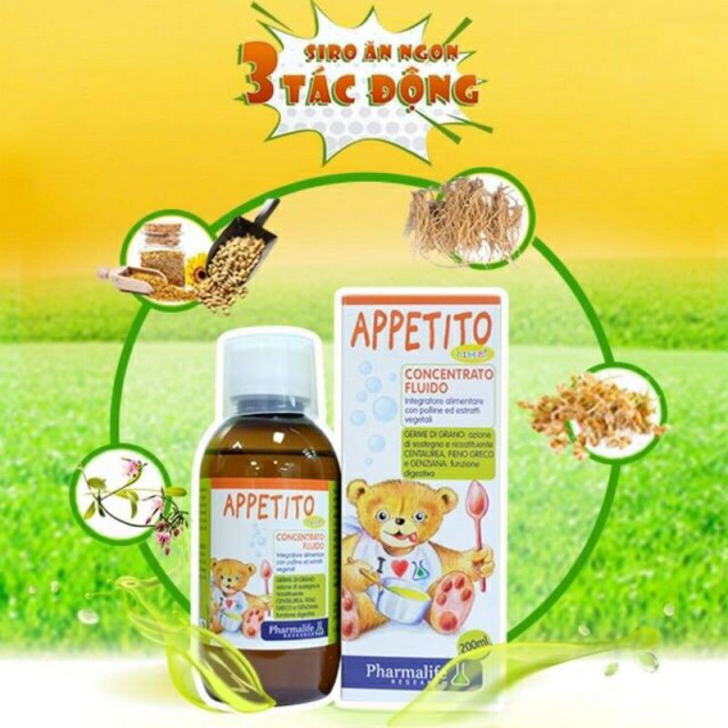 APPETITO FITOBIMBI SIRO ĂN NGON CHAI 200ML