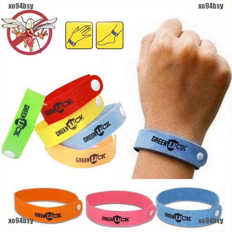 [xo94bsy]Useful Anti  Pest Insect Bugs  Repeller Wrist Band Bracelet