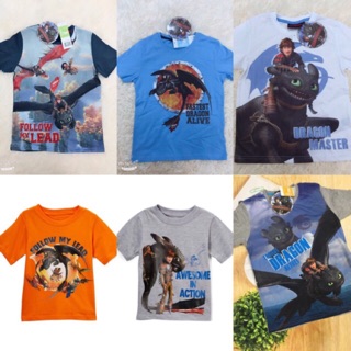 Áo Bí kíp luyện rồng- How to train your Dragon- xách tay Pháp auth cotton 100%