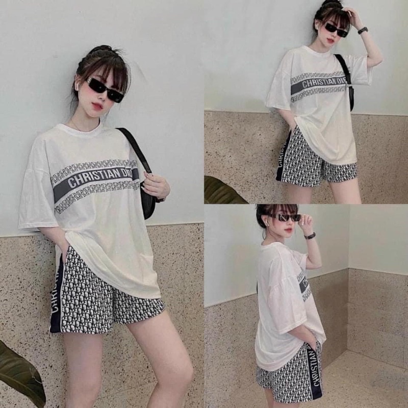 Bộ thun cotton dior mới nhất