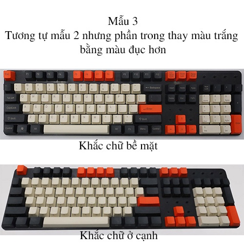 ☏Keycap PBT  chủ đề carbon, keycaps cocacola, phối màu, dày dặn