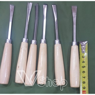 BỘ ĐỤC, ĐIÊU KHẮC GỖ MỸ THUẬT. 6 MÓN