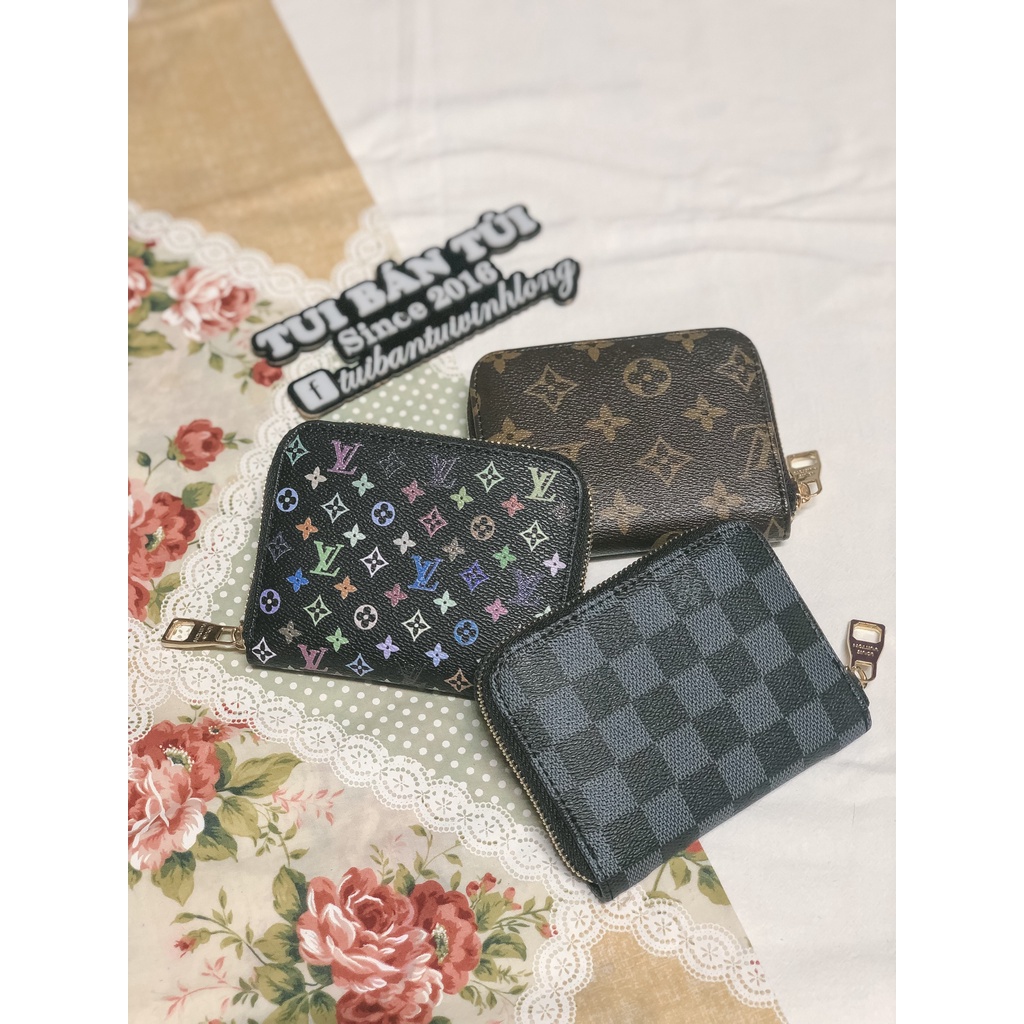 Ví nữ - Ví cầm tay nữ lv dáng ngắn fullbox (ảnh sp shop tự chụp)