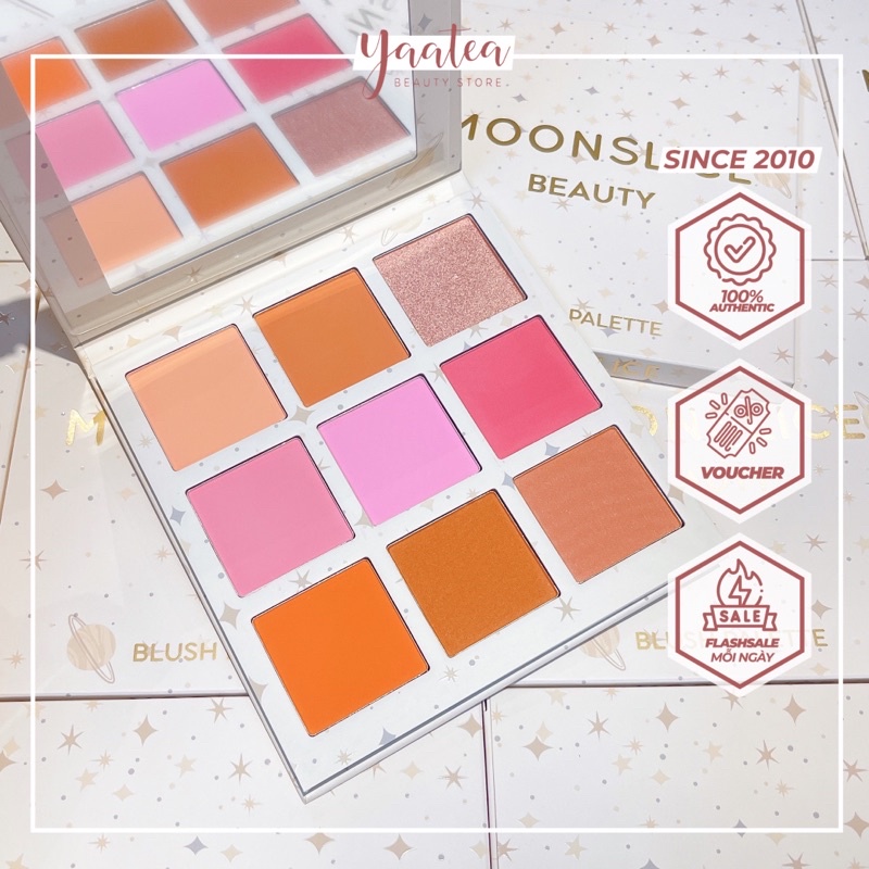 Bảng Má Hồng 9 ô Moonslice