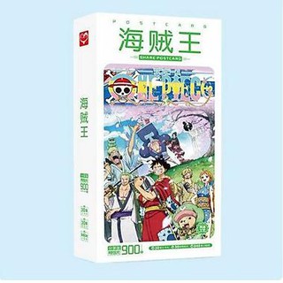 Postcard One Piece Đảo Hải tặc 30 tấm bưu thiếp + 30 tấm lomo
