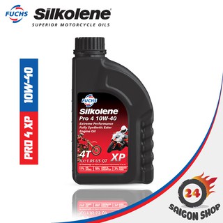 NHỚT FUCHS SILKOLENE PRO 4 10W40, 5W-40 Tổng Hợp Toàn Phần